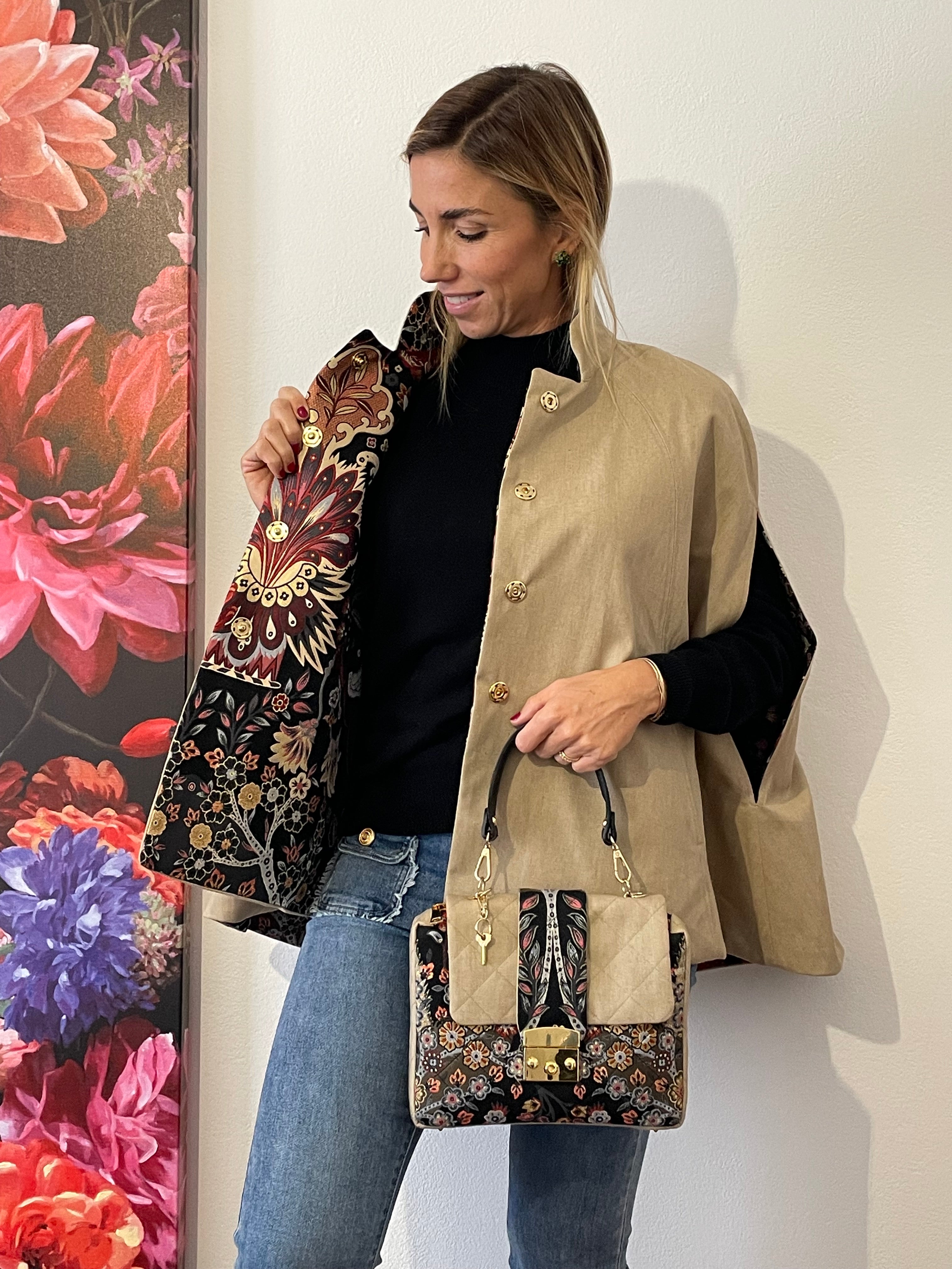 Mantella Reversibile Carlotta